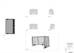 Smartlift fotballmål 3'er