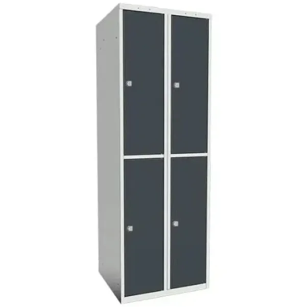 SMT skoleskap 2-delt 2 søyler antr.