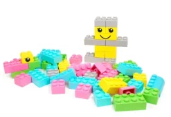 SOFT byggeklosser pastell