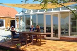 Solseil trekantet stort