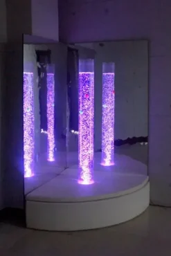 Speilhjørne til boblerør