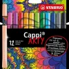 Stabilo Arty cappi tusjer