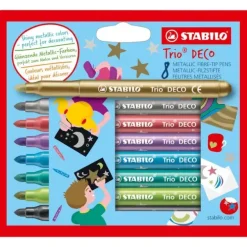 Stabilo metalliske tusjer