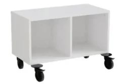 Stig reol 2 rom liggende hvit