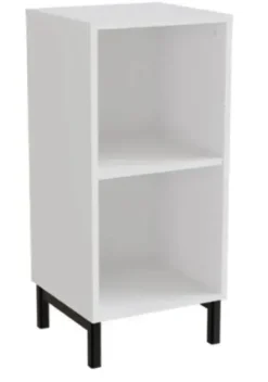 Stig reol 2 rom stående hvit