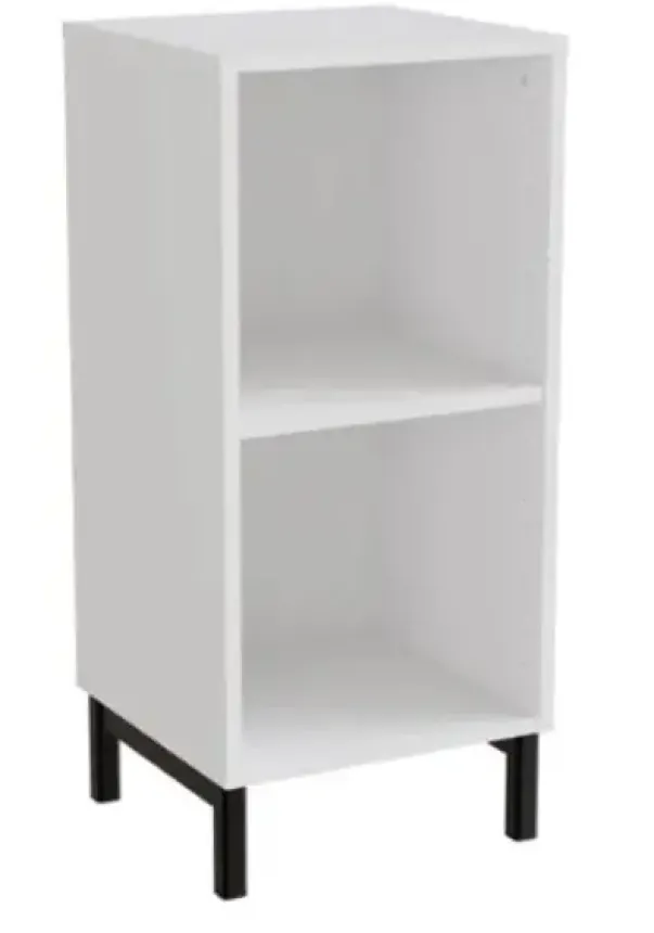 Stig reol 2 rom stående hvit