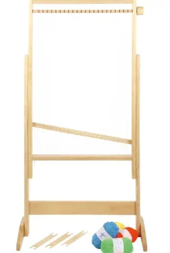 Stor vevramme for gulv