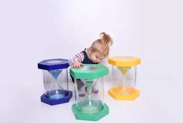 Stort timeglass 1 minutt