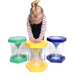 Stort timeglass 3 minutter