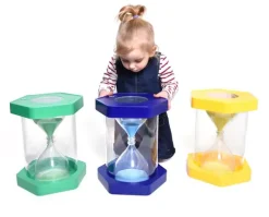 Stort timeglass 5 minutter