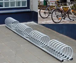 Sykkelstativ spiral for 8-13 sykler