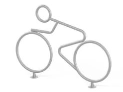 Sykkelstativ syklisten