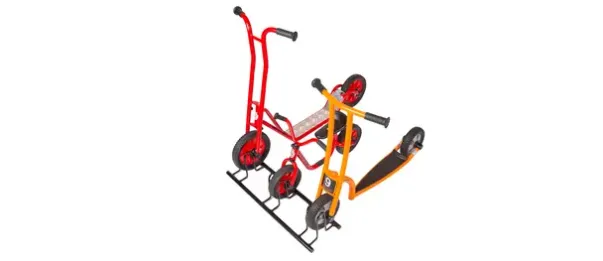 Sykkelstativ til barnesykler