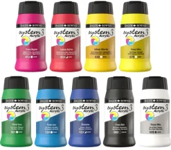 System3 akrylmaling titanium white