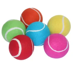 Tennisballer fargede