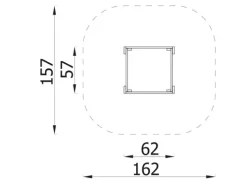 Terra plantekasse liten