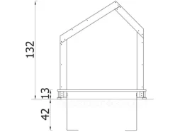 Terra tavlevegg stor