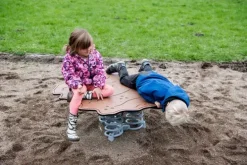 Tømmerflåte balanseplate