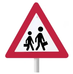 Trafikkskilt Barn i veien