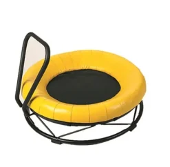 Trampoline med skumkant og håndtak