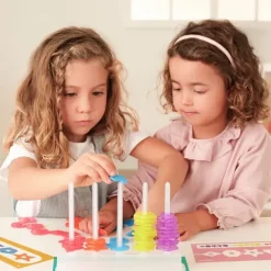 Transparent telle- og sorteringssett