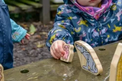 Tre små griser figurer