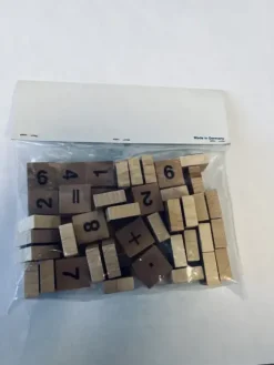 Trebrikker tall og symboler