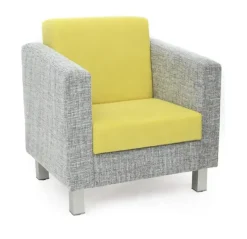 Trend lenestol grå/grønn