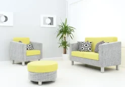 Trend sofa grå/grønn