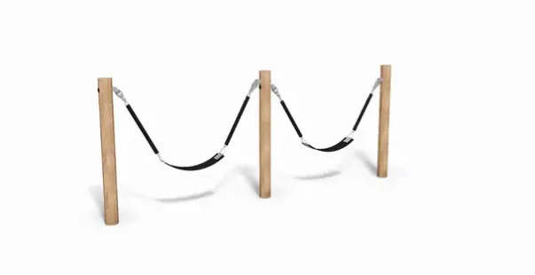 Trigonor Basic dobbel stolpehuske