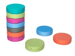 Trigonor sitteputer med oppbevaringsbag