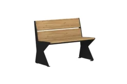 Tuva Time benk med rygg 2-seter