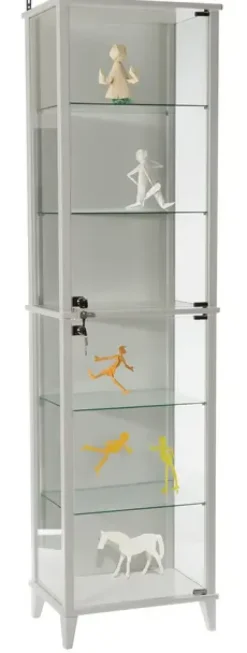 Utstillingsskap hvit