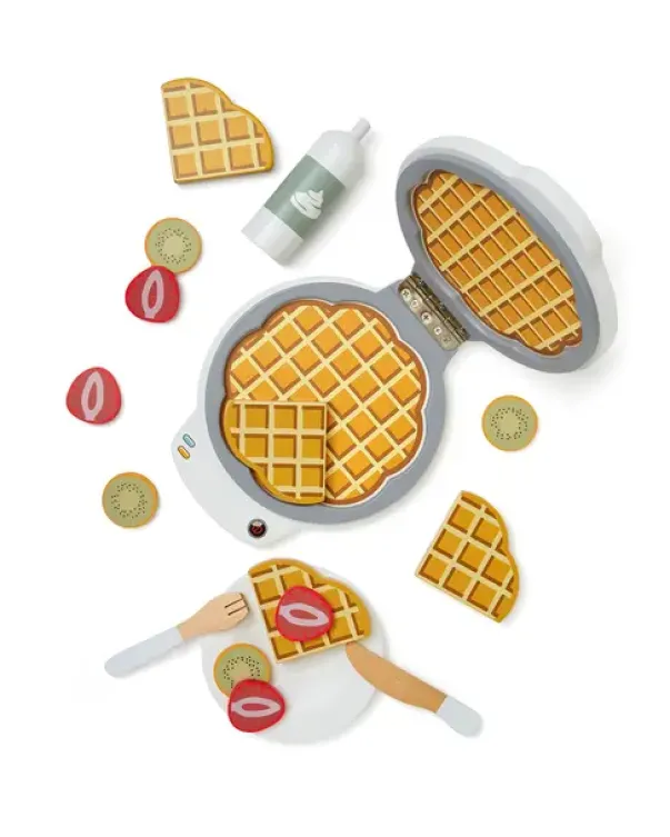 Vaffeljern med tilbehør