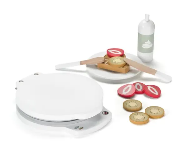 Vaffeljern med tilbehør