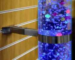 Veggfeste til stor boblesylinder