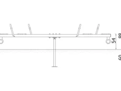 Vippe med fire seter