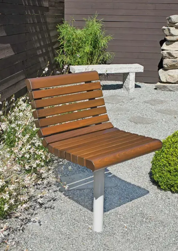 Yarden roterende stol med rygg