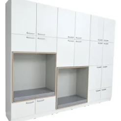 Zen skapseksjon med 2 lesehuler