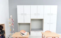 Zen skapseksjon med 2 lesehuler